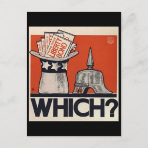 Welke? Liberty Bond WW1 Briefkaart