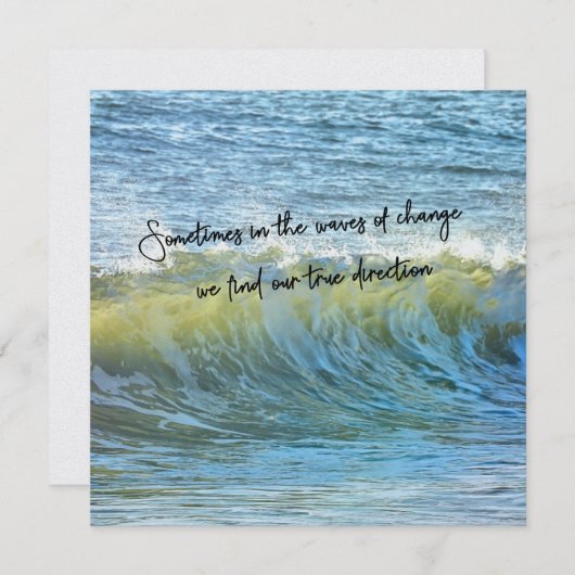 WELKE MANIER? 5,25 x 5,25-kaart Kaart (Voorkant / Achterkant)