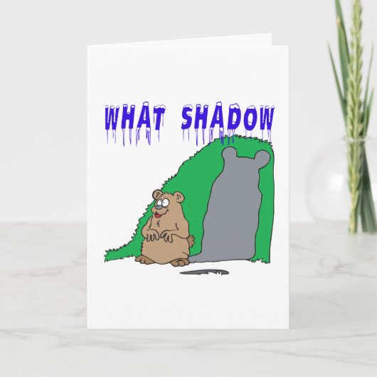 Welke schaduw kaart (Voorkant)