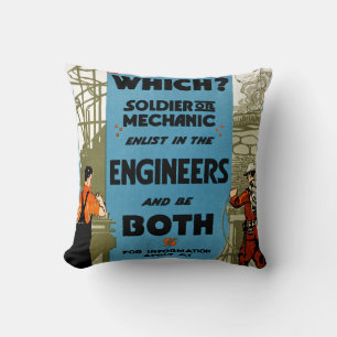Welke? Soldaat of mechanisch Kussen