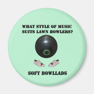 Welke stijl van muziek past gazon bowlers, magneet