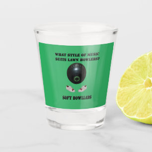 Welke stijl van muziek past gazon bowlers, shot glas