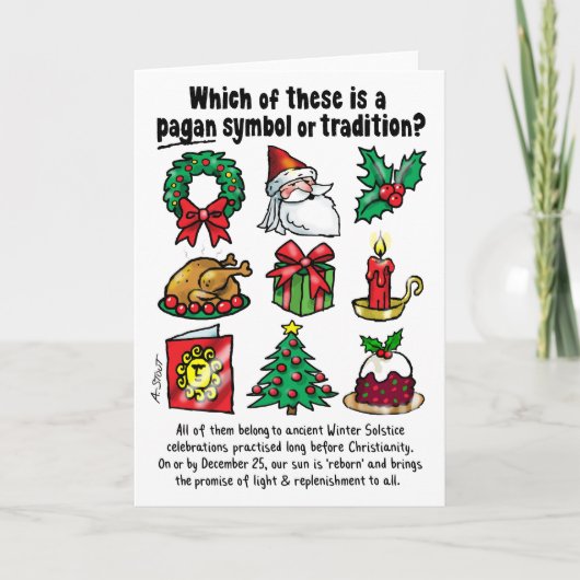 Welke van deze is Pagan? - Kaart (Voorkant)