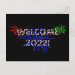 welkom 2022 ! briefkaart