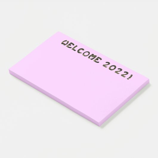 welkom 2022! post-it® notes (Schuin)
