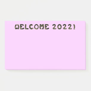 welkom 2022! post-it® notes