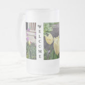 Welkom 2024 Frosted Mok van RoseWrites (Voorkant links)