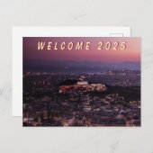 WELKOM 2025 FEESTDAGENKAART (Voorkant / Achterkant)