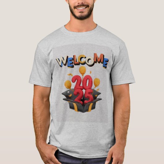 Welkom 2025 t-shirt (Voorkant)