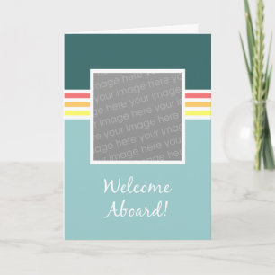 Welkom Aan Boord Fotocard Kaart