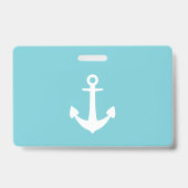 welkom aan boord script badge (Achterkant)