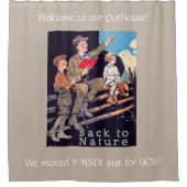 WELKOM AAN ONZE OUTHOUSE 3 DOUCHEGORDIJN (Voorkant)