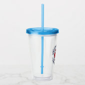 Welkom Aboard aangepaste naam boot acryltumbler Acryl Drinkbeker (Rechts)