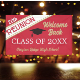 Welkom achterklasse reunion Banner