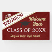Welkom achterklasse reunion Banner (Horizontaal)