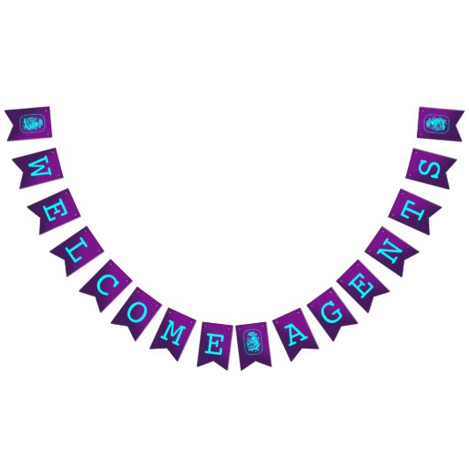 WELKOM AGENTEN VLAGGETJES (Alle)