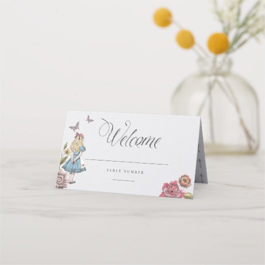 Welkom | Alice in Wonderland Fairytale (Voorkant)