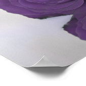 Welkom! Amethyst Roze Alfabetische Zitplaatskaart Poster (Hoek)