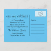 Welkom ananas bewegende Briefkaarten voor nieuw hu (Achterkant)