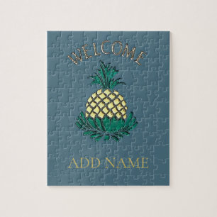 Welkom ananas legpuzzel