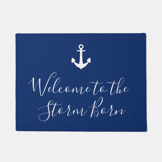 Welkom Anchor Deurmat (Voorkant)