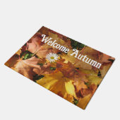 Welkom Autumn Daisy Door Mat (Schuin)
