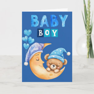 Welkom Baby Boy Kaart