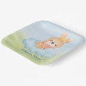 Welkom Baby Boy Paper Bord (Gebogen)