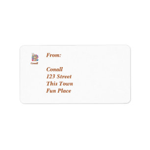 Welkom Baby Boy Puppy Hond en Ballonnen Ontwerp Etiket