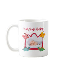 Welkom Baby Cartoon Mok - Perfect Pasgeboren Gift