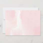 Welkom baby eucalyptus florale geboorte aankondigi (Achterkant)