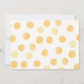 Welkom Baby Girl Aankondiging (Achterkant)