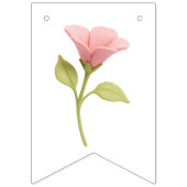 Welkom Baby Meisje Kitten Vlaggetjes (Tweede vlag)