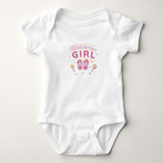 Welkom Baby Meisje Romper
