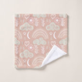 Welkom Baby Pink Bad Handdoek (Wasdoekje)