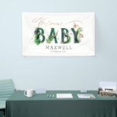 Welkom Baby shower Spandoek (Beurs)