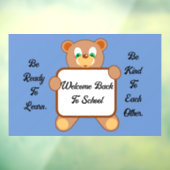 Welkom back Beer Raamsticker (Vel 3)