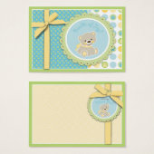 Welkom Beer Gift Label Visitekaartje (Voorkant /achterkant)