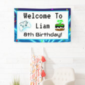 Welkom bij 8e Happy Birthday Critical Hit! Spandoek (Insitu)