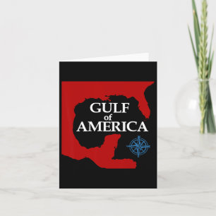 Welkom bij America's Gulf Mexico Funny President T Kaart