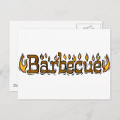 Welkom bij Barbecue Briefkaart (Voorkant / Achterkant)