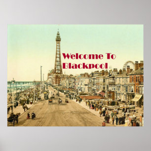 Welkom bij Blackpool Poster