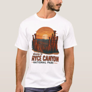 Welkom bij Borduurwerk Bryce Canyon National USA T-shirt