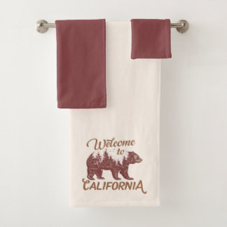 Welkom bij California Beer Bad Handdoek