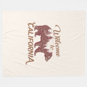 Welkom bij California Beer Fleece Deken (Voorkant (Horizontaal))