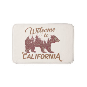 Welkom bij California Beer Forest Badmat