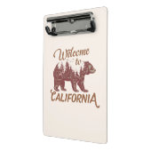 Welkom bij California Beer Forest Mini Klembord (Angled2)