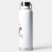 Welkom bij California Beer Forest Waterfles (Achterkant)