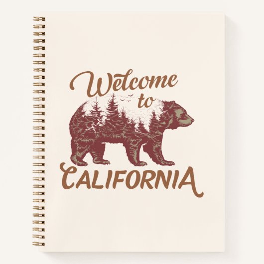 Welkom bij California Beer Notitieboek (Voorkant)