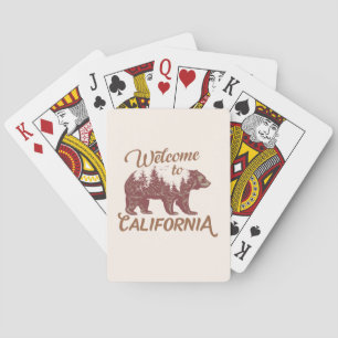 Welkom bij California Beer Pokerkaarten
